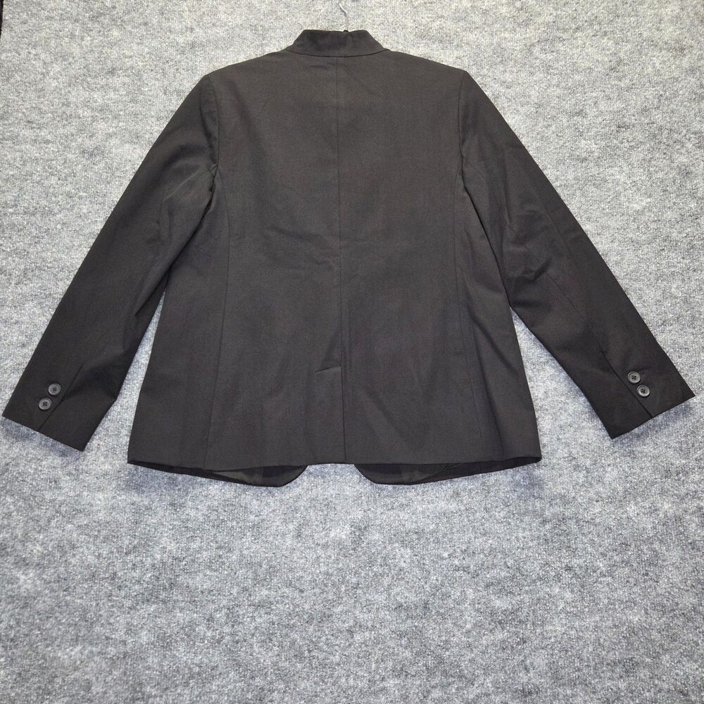 Old Navy Blazer Womens Large Black Single Button Lined Workwear Career Office - Picture 7 of 8